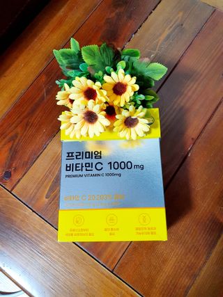 서울약사신협 프리미엄 비타민C 1,000mg_2.5g x 50포 — 5점을 준 리뷰어가 2021년 10월 올린 사용 사진