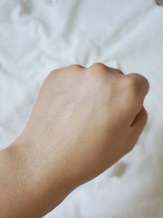 메타포레 12PM  카밍 선스크린 — 4점을 준 리뷰어가 2021년 8월 올린 사용 사진