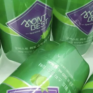 몽베스트 Montbest with Sparkling water Lime20병 — 5점을 준 리뷰어가 2022년 6월 올린 사용 사진