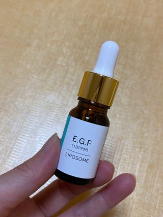 랑팡 EGF+FGF 10ppm 리포좀 앰플 원액 10ml — 5점을 준 리뷰어가 2021년 9월 올린 사용 사진