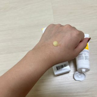 랑벨 비타 에너지 잡티 크림 75ml (피부 속 기미완화크림) — 5점을 준 리뷰어가 2022년 6월 올린 사용 사진