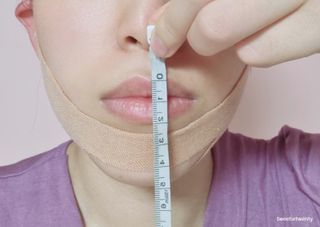 아이디플라코스메틱 페이스핏 투명 립 핏러 — 4점을 준 리뷰어가 2021년 6월 올린 사용 사진