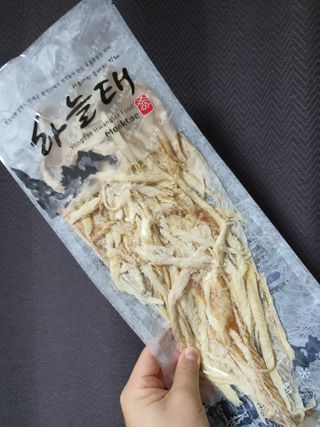 [오늘바스켓] 용대리 손질하늘태 130g — 5점을 준 리뷰어가 2021년 6월 올린 사용 사진