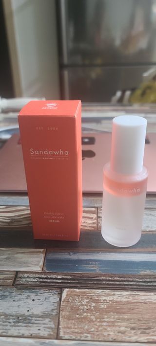 산다화 더블 이펙트 안티 링클 세럼 50ml — 5점을 준 리뷰어가 2022년 10월 올린 사용 사진