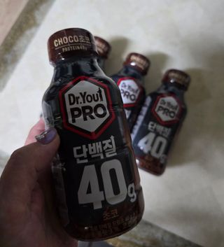 닥터유 프로 단백질 드링크 40g 초코 닥터유 프로 단백질드링크 40g 초코 — 5점을 준 리뷰어가 2024년 9월 올린 사용 사진