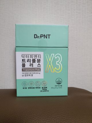 [Dr.PNT] 닥터피엔티 트리플뮨 플러스 [1개월분] — 5점을 준 리뷰어가 2022년 9월 올린 사용 사진