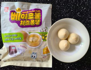 한성기업 베이크볼 치즈몽땅 300g x 2봉 — 4.5점을 준 리뷰어가 2021년 9월 올린 사용 사진