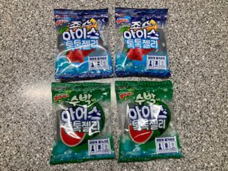 롯데제과 죠스바 아이스 톡톡 젤리 — 5점을 준 리뷰어가 2021년 10월 올린 사용 사진