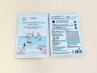세뚜아(Cettua) [세뚜아] 모이스처 밸런싱 페이셜 마스크 Cettua Moisture Balancing Facial Mask 5매 — 5점을 준 리뷰어가 2023년 12월 올린 사용 사진