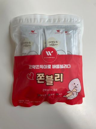 [푸름웰니스] 맛있는 곡물 및 곤약쫀득이 쫀블리 — 5점을 준 리뷰어가 2021년 12월 올린 사용 사진