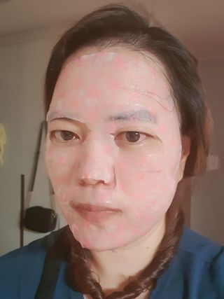 미미클럽 레드레이트리트먼트 — 5점을 준 리뷰어가 2021년 4월 올린 사용 사진