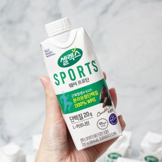 셀렉스스포츠 셀렉스 스포츠 드링크 초콜릿 _ 330ml x 12팩 — 5점을 준 리뷰어가 2021년 12월 올린 사용 사진