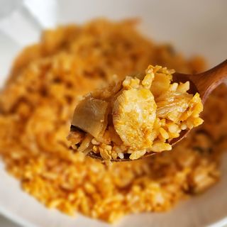 [푸딩팩토리] 요잇조잇 닭갈비 닭가슴살/김치 닭가슴살 곤약볶음밥 2종 (김치볶음밥 2개 닭갈비 볶음밥 1개) — 5점을 준 리뷰어가 2022년 7월 올린 사용 사진