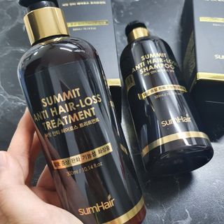 썸헤어 / SUMHAIR 썸헤어  써밋 안티 헤어로스 샴푸+트리트먼트 — 5점을 준 리뷰어가 2021년 6월 올린 사용 사진