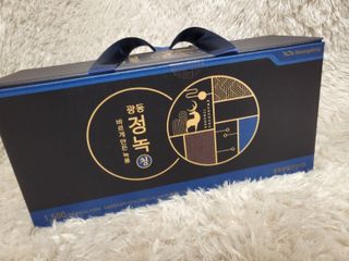 광동생활건강 [광동] 바르게 만든 녹용, 광동정녹청 30포. — 5점을 준 리뷰어가 2022년 1월 올린 사용 사진
