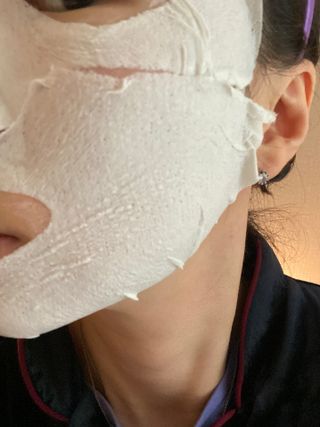 아이디플라코스메틱 페이스핏 플라스터 마스크 _ 리뉴얼 — 4점을 준 리뷰어가 2021년 10월 올린 사용 사진