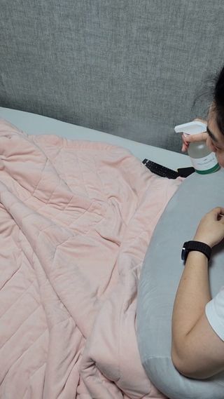 올라잍 편목수 피톤치드 스프레이 — 5점을 준 리뷰어가 2023년 2월 올린 사용 사진