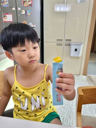 다나음 셀렌에 빠진 아연면역젤리 열대과일맛+사과맛 — 5점을 준 리뷰어가 2023년 8월 올린 사용 사진
