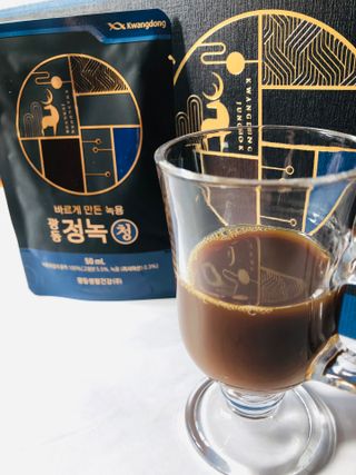 [광동생활건강] 광동정녹청 30포 — 5점을 준 리뷰어가 2021년 10월 올린 사용 사진