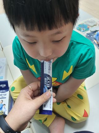 키즈텐플러스 연세 키즈텐 플러스 1개월 — 5점을 준 리뷰어가 2021년 3월 올린 사용 사진