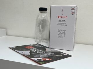 클린24시간 1BOX(5포) + 전용보틀(500ml) — 4점을 준 리뷰어가 2023년 5월 올린 사용 사진