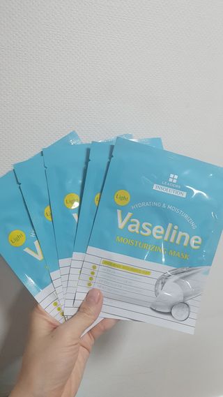 리더스코스메틱 리더스 라이트 바세린 마스크 4종 — 5점을 준 리뷰어가 2021년 3월 올린 사용 사진