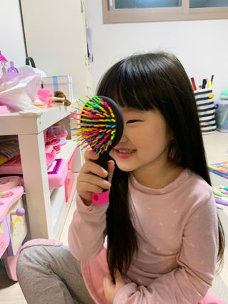 아이캔디 레인보우 볼륨S  브러쉬 미디엄 블랙 — 5점을 준 리뷰어가 2020년 12월 올린 사용 사진