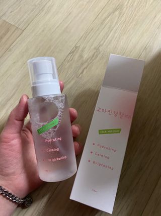 [시카앰플] 묘오한 고마진정할때 진정 스프레이 앰플 150ml — 5점을 준 리뷰어가 2021년 3월 올린 사용 사진