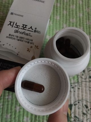 프리마인 홍삼의 강력한 에너지, 이제는 흡수율을 높인 최첨단 캡슐로 간편하게 초고속 충전하세요. — 5점을 준 리뷰어가 2022년 8월 올린 사용 사진