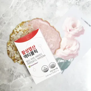 [리노브] 4세대 활성엽산 액티폴릭 270mg x 30정 — 5점을 준 리뷰어가 2022년 8월 올린 사용 사진
