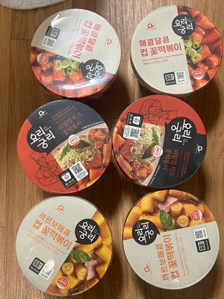 나우  [요리궁리] B타입 ( 매콤, 치즈, 매콤까르보 ) 꽃떡볶이 6개입 세트 — 5점을 준 리뷰어가 2025년 4월 올린 사용 사진
