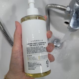 랑벨 내츄럴 딥 클렌징 오일 200ml (저자극 약산성 천연 클렌징) — 5점을 준 리뷰어가 2022년 10월 올린 사용 사진