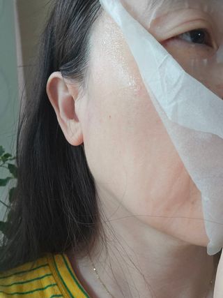 세뚜아(Cettua) [세뚜아] 포어 클리어링 마스크 Cettua Pore Clearing facial mask 5매 — 5점을 준 리뷰어가 2024년 3월 올린 사용 사진