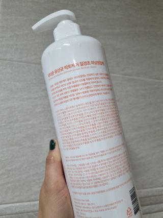 프리[닥터문] 유산균 락토케어 질경초 여성청결제 1000ml (젤타입) — 5점을 준 리뷰어가 2022년 7월 올린 사용 사진