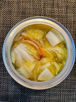 셰프애찬 단호박 백김치 1kg — 5점을 준 리뷰어가 2022년 10월 올린 사용 사진