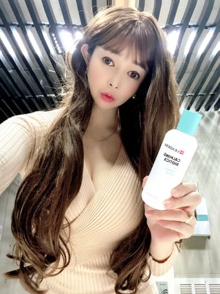 리더스코스메틱 리더스 카밍 바이오틱스 에센스 워터 — 5점을 준 리뷰어가 2021년 6월 올린 사용 사진