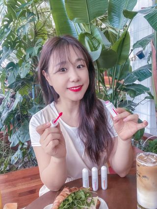 코드네이처 비아미 핏 컬러 4종 — 4.5점을 준 리뷰어가 2021년 8월 올린 사용 사진