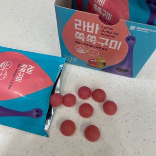 푸름웰니스 라바 쑥쑥구미 36g — 5점을 준 리뷰어가 2022년 5월 올린 사용 사진