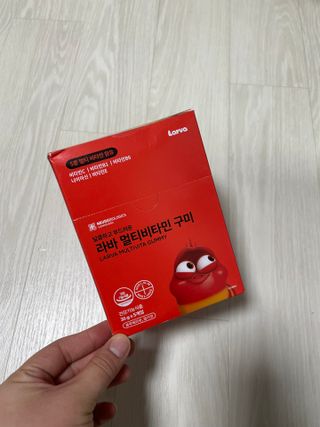 [푸름웰니스] 라바 멀티비타민 구미 36g — 5점을 준 리뷰어가 2021년 12월 올린 사용 사진