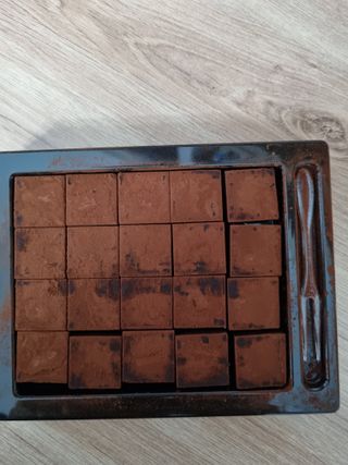 연말/새해선물 동물성 지방 NO 맛있는 비건 생초콜릿 카카올라다크 생초콜릿 — 5점을 준 리뷰어가 2021년 10월 올린 사용 사진