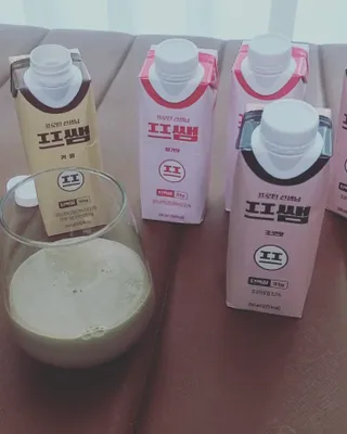 파워풀엑스 [프쌤] 더 맛있고 강력해진 고단백 음료 3종 (초코맛,딸기맛,커피맛) — 5점을 준 리뷰어가 2023년 1월 올린 사용 사진