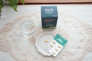 [경남제약헬스케어] 케어플러스 간건강엔 밀크씨슬 500mg 60정/2개월분/비타민B 5종+세레늄 — 5점을 준 리뷰어가 2024년 1월 올린 사용 사진