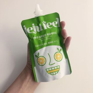 JEJUFEEL 풋풋한 제주담은 청귤에이드 — 5점을 준 리뷰어가 2022년 9월 올린 사용 사진