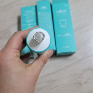 치과에서 쓰는 치약 _ 라벨제로 저불소 꼬마, 키즈, 유아, 베이비, 주니어 안전한 어린이치약 — 5점을 준 리뷰어가 2023년 1월 올린 사용 사진