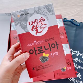 서울약사신협_내몸애생발란스아로니아_70ml x 30포 — 4점을 준 리뷰어가 2021년 7월 올린 사용 사진