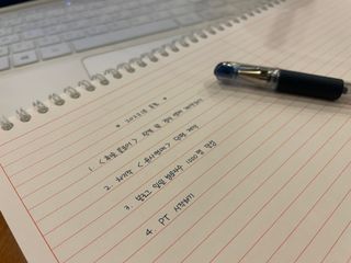 리훈 2023년 곰부 체크리스트 위클리 다이어리 — 3점을 준 리뷰어가 2022년 11월 올린 사용 사진