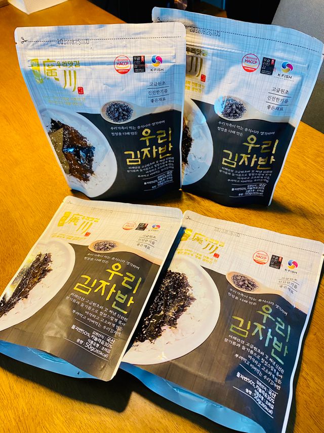 우리집밥도둑 맛있는광천김 우리김자반 50g 5봉 리뷰 사진