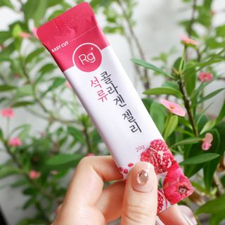 함초록 Rg+ 석류콜라겐젤리 — 5점을 준 리뷰어가 2021년 3월 올린 사용 사진