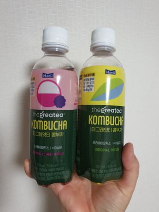 더그레잇티 콤부차 300ml *12개입 (오리지널 6개+베리리치 6개) — 5점을 준 리뷰어가 2022년 7월 올린 사용 사진