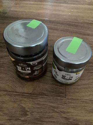 진테이블 발.견 스프레드  오리지널믹스 90g + 카카오스윗믹스 90g 2종 세트 — 4.5점을 준 리뷰어가 2022년 8월 올린 사용 사진